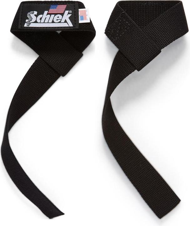 Actual product image Schiek Basic Lifting Straps 1000-BLS 1 BLACK (One size)