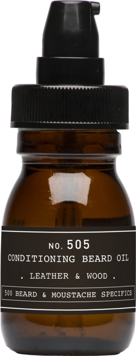 Productafbeelding Depot - No. 505 Verzorgende Baardolie - Leder & Hout (30 ml)