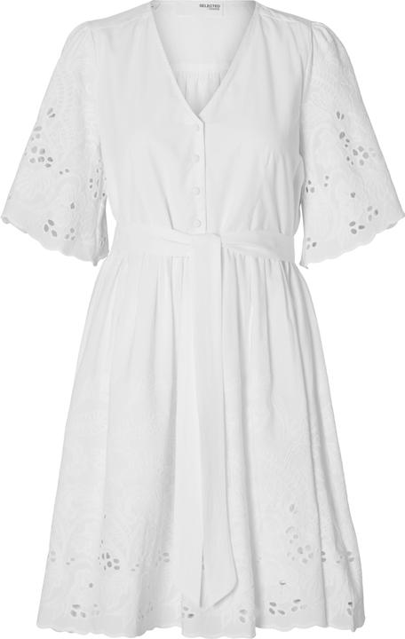Produktbild Selected Femme Slfdahlia Ss Short Broderi Dress Noos (42)