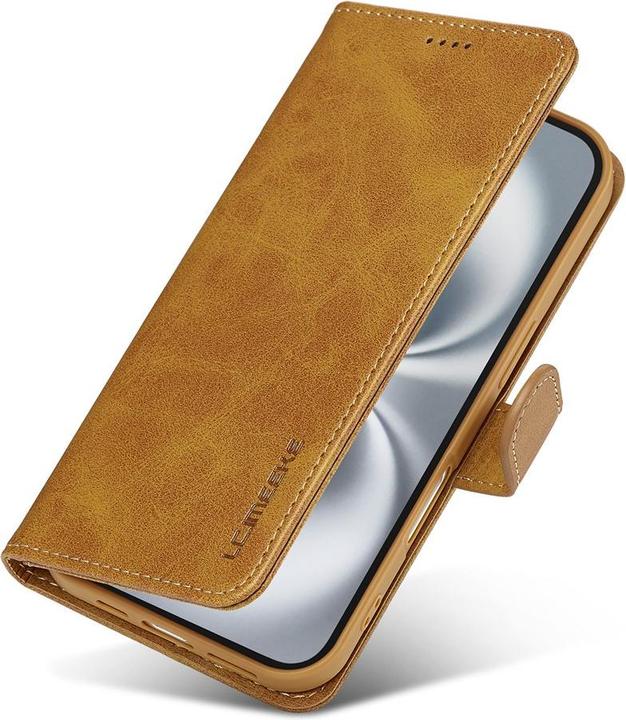 Immagine prodotto Ueli Express Leder Buch Etui Tasche mit Kartenfach (Apple iPhone 17)