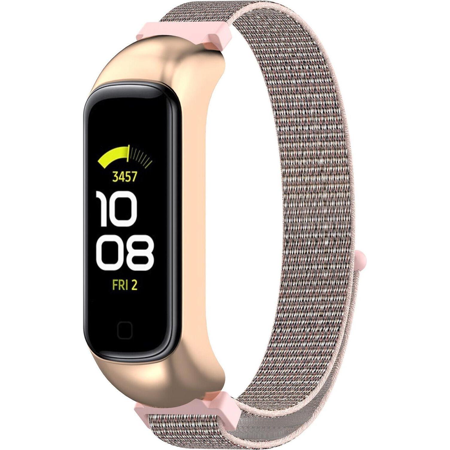 Strap-it Armband (Nylon), Uhrenarmband, Rosa