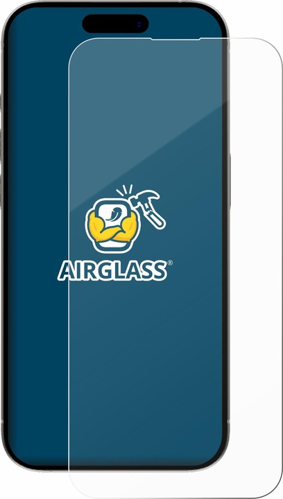 Actual product image BROTECT AirGlass Glass (1 Piece, Apple iPhone 15)