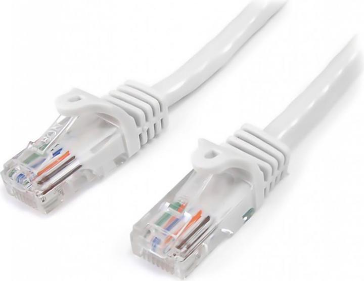 Produktbild StarTech 3m White Cat 5e Patch Cable (U/UTP, CAT5e, 3 m)