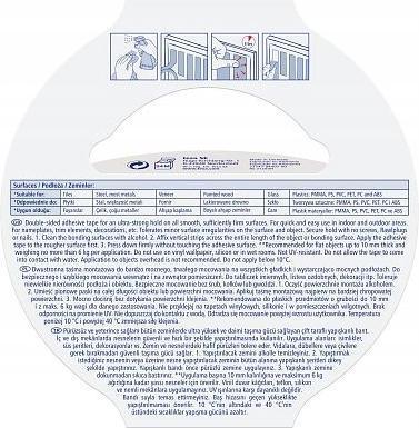 Actual product image tesa Extra strong double-sided fastening tape Powerbond Ultra strong, 19 mm x 5 m (13 mm)