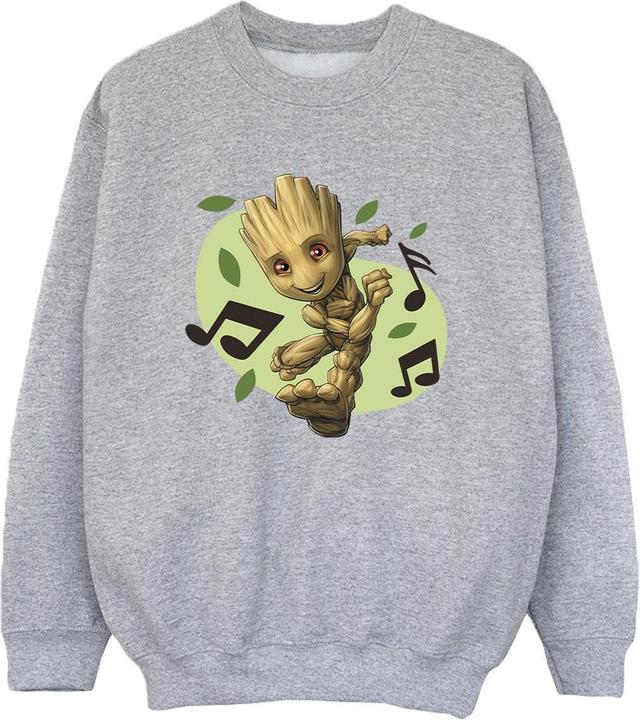 Image du produit - Sweat GUARDIANS OF THE GALAXY GROOT MUSICAL NOTES - Garçon (128)
