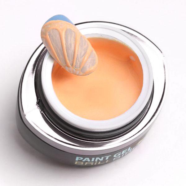Actual product image BrillBird Paint gel Contour 4 peach 5ml (Peach, Colour paint)