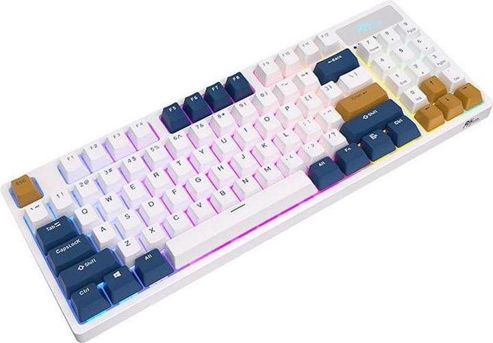 Produktbild Royal Kludge Wireless mechanical keyboard RK89 RGB, Lemon switch (white) (US, Kabellos)