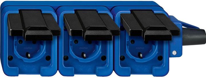 Produktbild Merten 229393 Steckdose Typ F Blau
