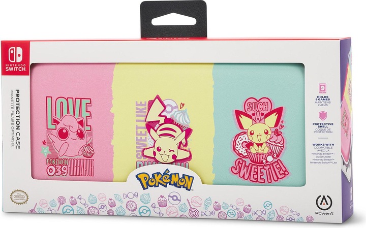 Image du produit PowerA Housse de protection pour Nintendo Switch - Pokémon : Sweet Friends (Switch Lite, Switch OLED, Switch)