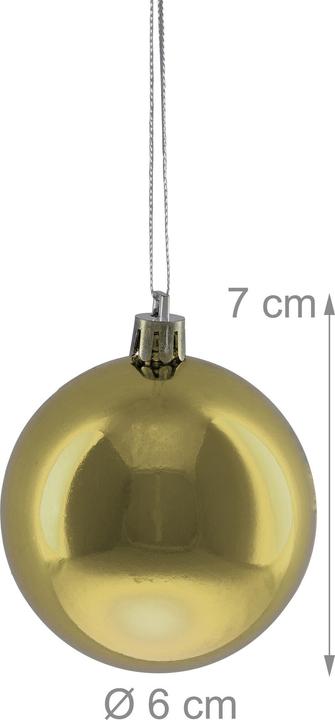 Image du produit Relaxdays Weihnachtskugeln 100er Set (100 -pièce)