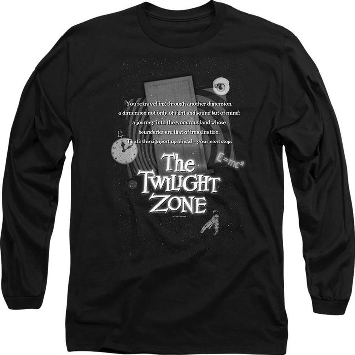 Produktbild The Twilight Zone Monologue TShirt Langärmlig (M)
