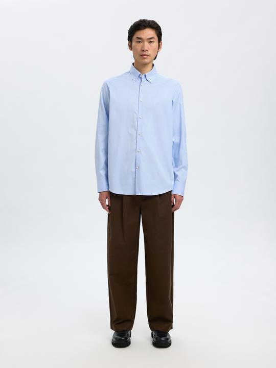 Actual product image Selected Homme Regular Fit Baumwoll Button Down Hemd (L)