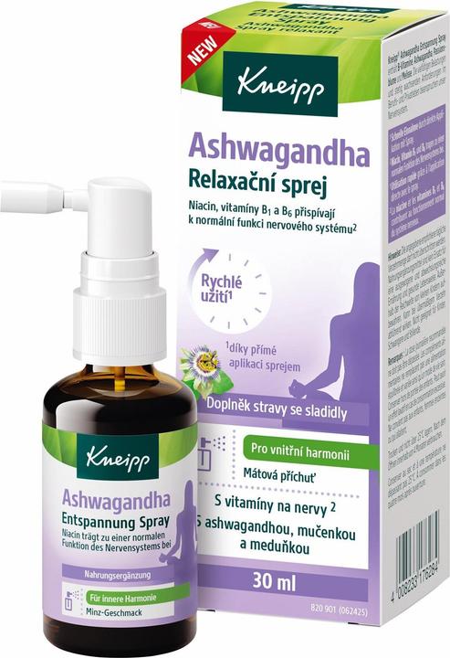 Actual product image Kneipp Ashwaganda (1 Piece, Spray)