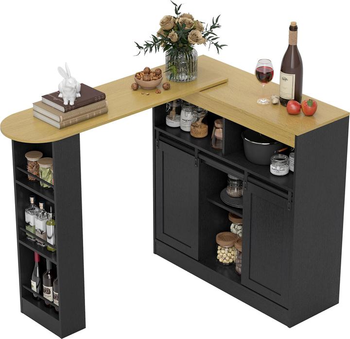 Image du produit Homcom Table de bar (187.5 x 35 x 105 cm)