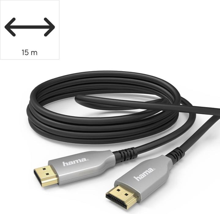 Produktbild Hama HDMI (Typ A) — HDMI (Typ A) (15 m, HDMI)