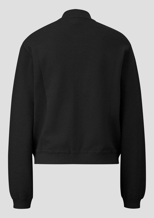 Image du produit s.Oliver Sweatshirt Sweatshirt im Blousonstyle mit Strukturmuster (M)