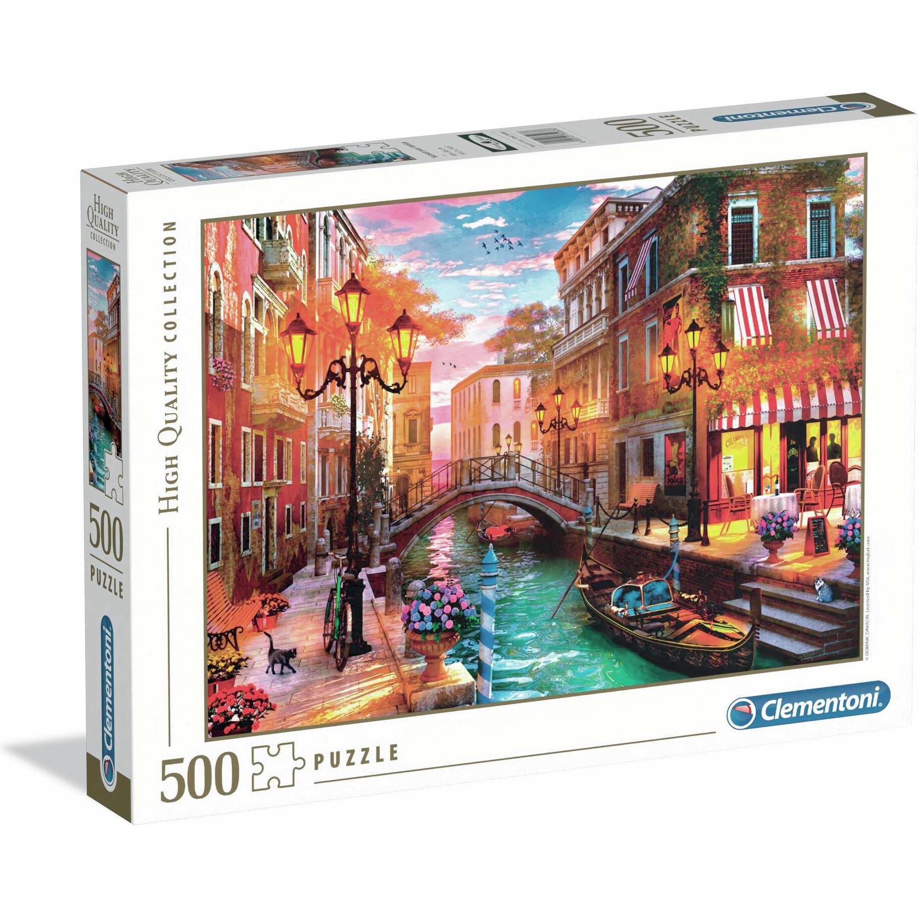 Clementoni Tramonto Su Venezia Gioco Di Puzzle (E) Paesaggio (500 Pezzi)