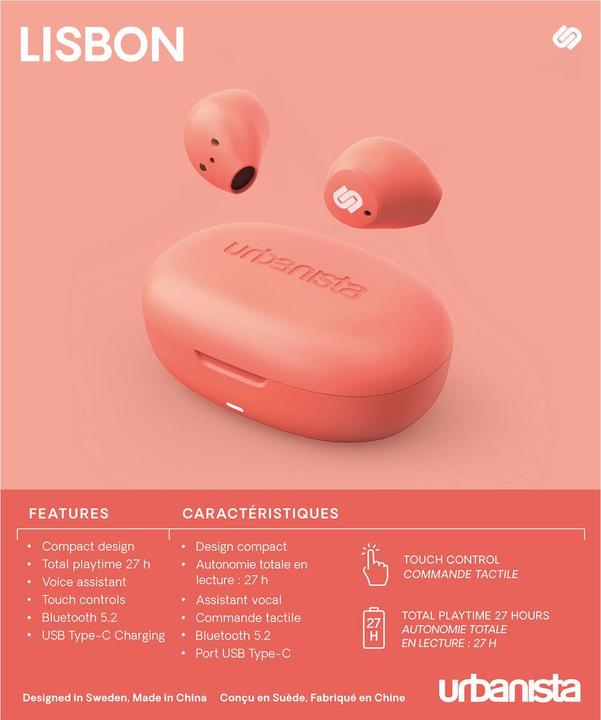 Produktbild Urbanista Lisbon (9 h, Kabellos)