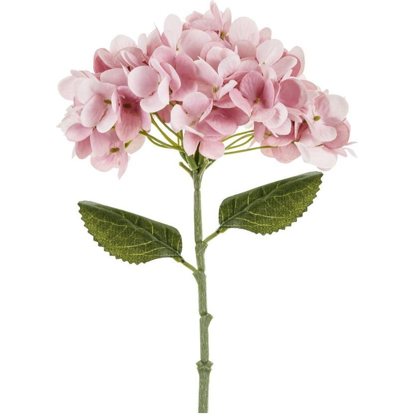 Partydeco, Pianta artificiale, Künstliche Hortensie - Hellrosa (35 cm)
