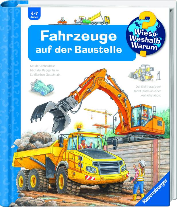 Ravensburger Fahrzeuge auf der Baustelle (Tedesco, Andrea Erne, 2020)