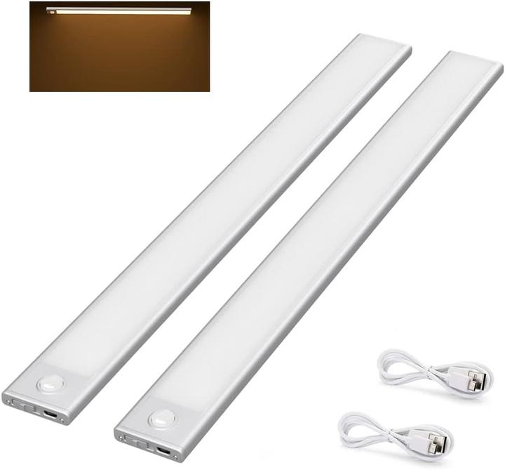 Produktbild Klighten 2er Set Schrankleuchten mit Bewegungsmelder (170 lm)