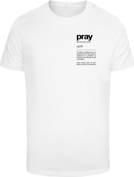 Produktbild Mister Tee Pray Definition Tee - 139143 (S)