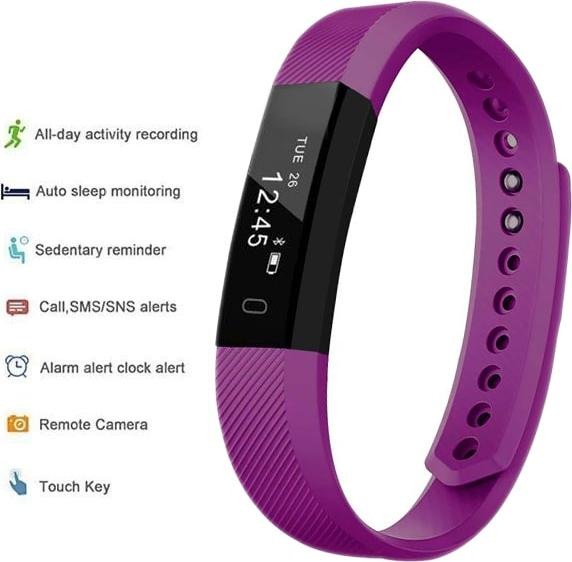 Immagine prodotto JTI Braccialetto fitness per Android e iOS - Viola