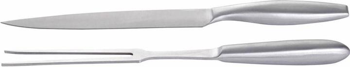 All'Grill Set à découper robuste en acier inoxydable, 2 pièces pour le barbecue et les experts en viande