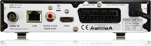 Produktbild Xoro HRK 7660 SMART (DVB-C)