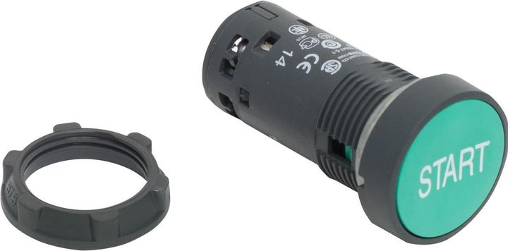 Produktbild Schneider Electric 22mm Push Button Flush Green NO "START"