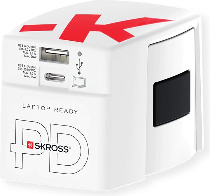Actual product image Skross World USB Charger AC45PD