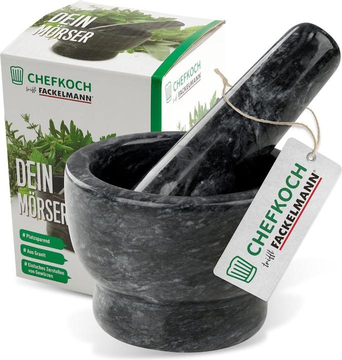 Immagine prodotto Fackelmann Chefkoch Mörser mit Stössel