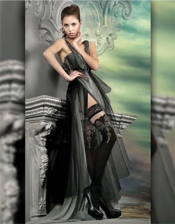 Actual product image Ballerina's Secret Fantasy Hold Ups Stockings (S/M) (M, S)