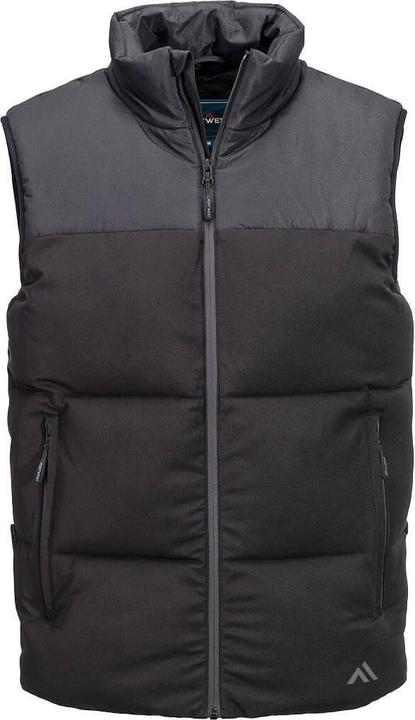 Actual product image Portwest Unisex Adult Insulated Baffled Stitching Body Warmer (S)