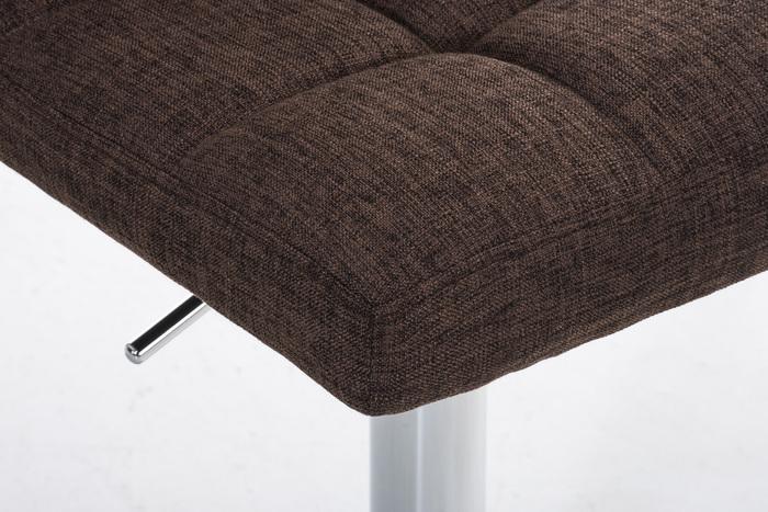 Produktbild Swisshandel24 Barhocker Peru STOFF, braun