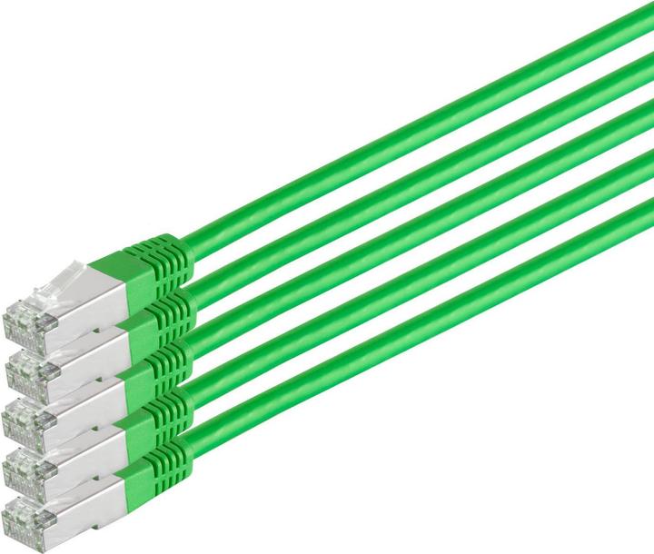Produktbild S-Conn RJ45-RJ45 m-m (S/FTP, CAT6, 0.50 m)