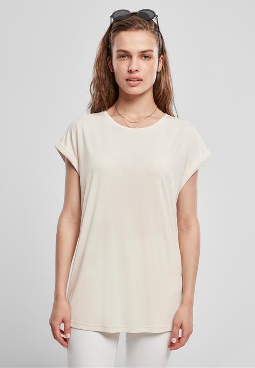 Actual product image Urban Classics Ladies Modal Extended Shoulder Tee (5XL)