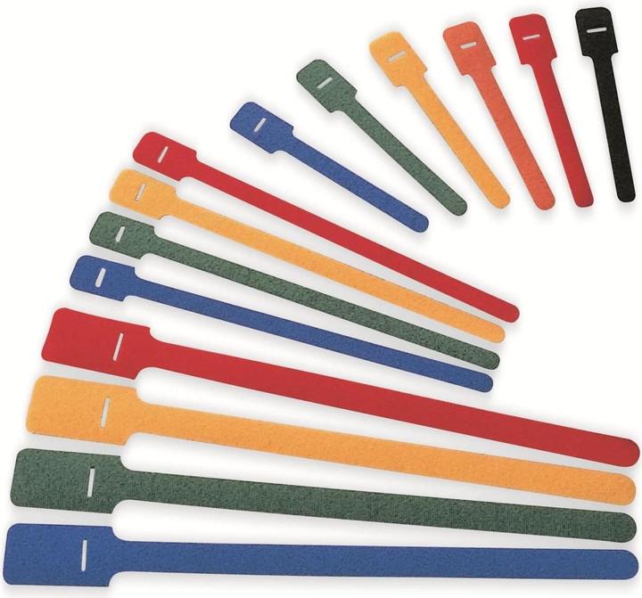 Produktbild HellermannTyton Schnellkabelbinder 330x12,5 Textil schw. (Kunststoffkabelbinder, 330 mm, 10 Stk.)
