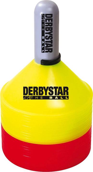 Actual product image Derbystar Marking cone set II, red/ red/ yellow