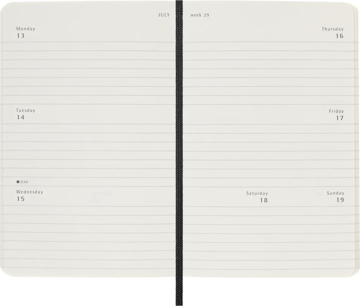 Immagine prodotto Moleskine Diario tascabile (9 x 14 cm, 1 settimana / 1 pagina)