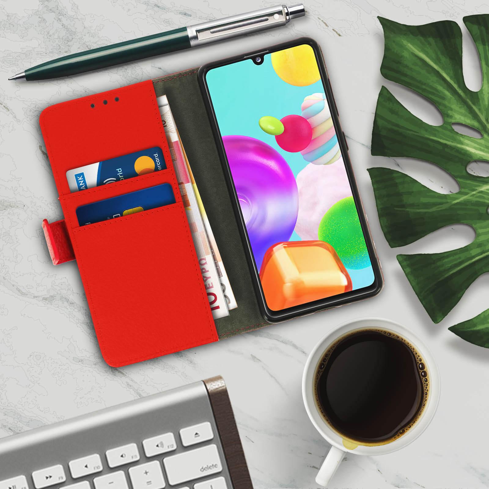 Thumbnail - Avizar Lenny Series (Samsung Galaxy A41), Smartphone Hülle, Rot