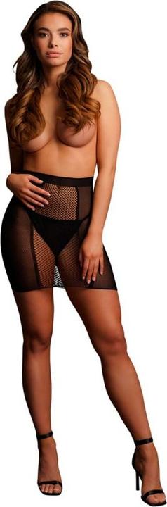 Actual product image Le Désir Netzrock mit hoher Taille schwarz (One size)