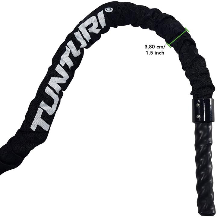 Produktbild Tunturi Pro Battle Rope Mit Schutzhülle 15 m
