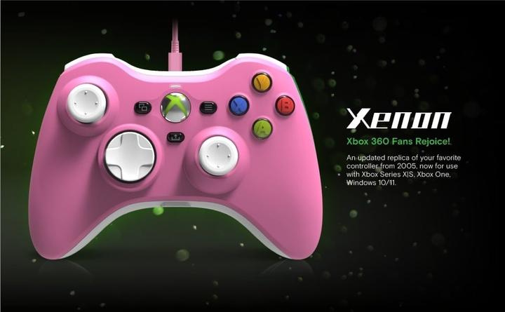 Image du produit Hyperkin Manette filaire Xenon - Xbox X - S/Xbox1/PC (Rose) (PC, Xbox One S, Xbox Series S, Xbox Series X)