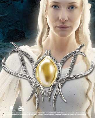 Actual product image Noble Collection The Hobbit: An Unexpected Journey Galadriel's Brooch