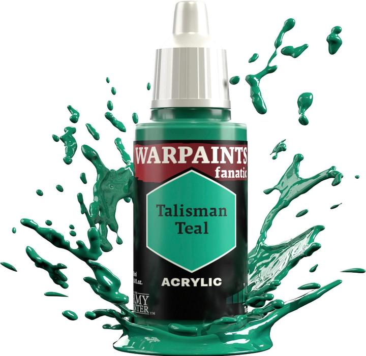 Produktbild The Army Painter Farbe Warpaints Fanatic: Talisman Teal 18 ml