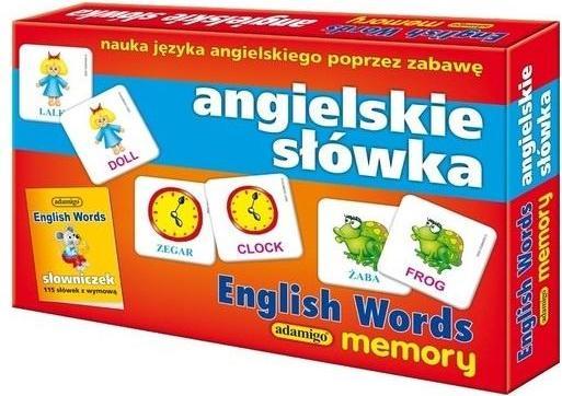 Produktbild Adamigo English word memory game (Englisch)