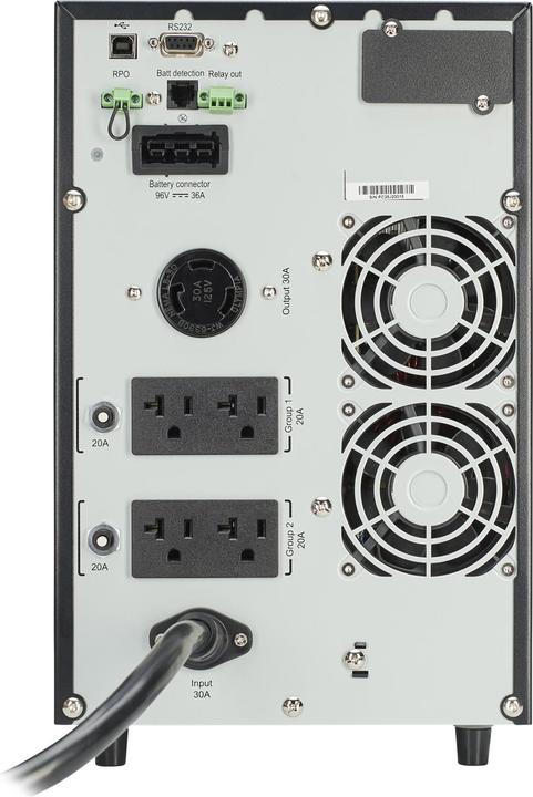 Actual product image Eaton 9SX3000 Uninterruptible Power Supply (UPS) Double Conversion (Online) 3 kVA (2700 VA, 2700 W, Online double converter UPS)