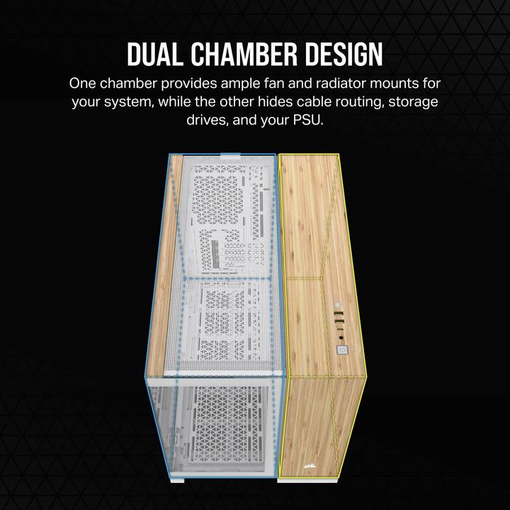 Actual product image Corsair 2500X (mATX)