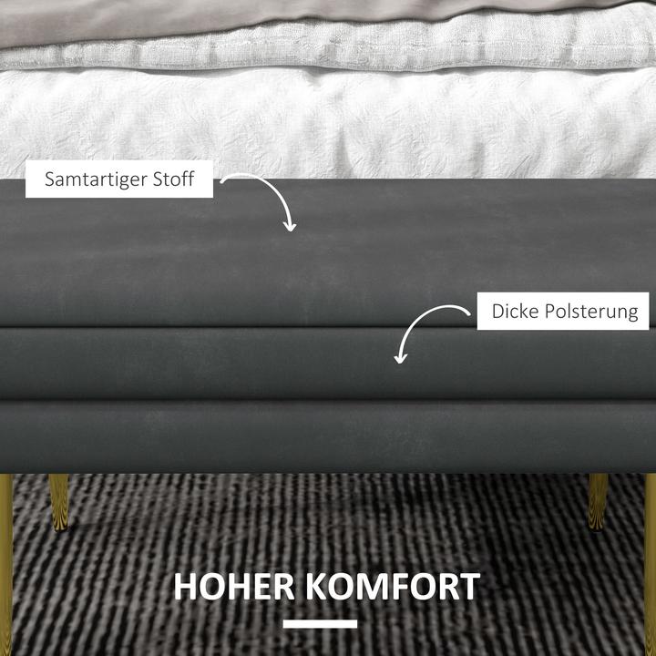 Image du produit Homcom Banquette avec compartiment caché (37.50 cm)